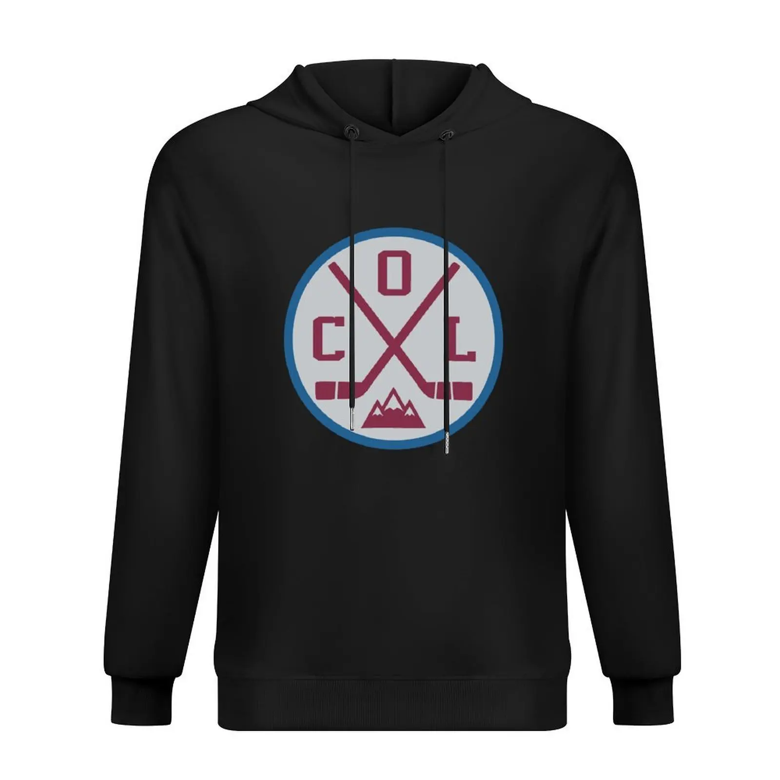 

Retro Colorado Hockey Hoodie autumn jacket men anime clothes autumn new products male clothes anime hoodie