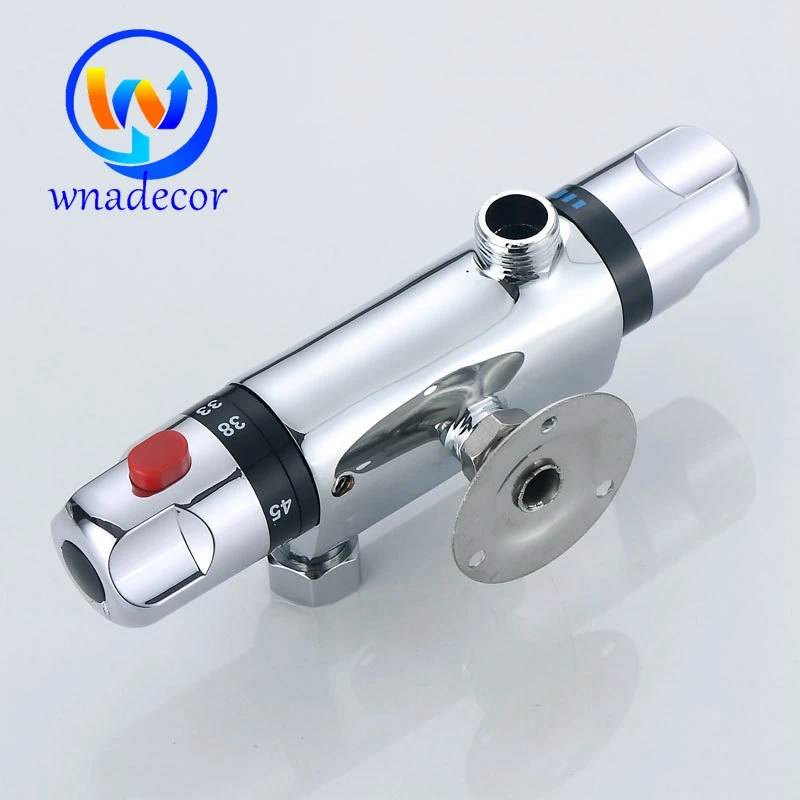 

Thermostatic Mixing Valve Water Heater Bathtub Surface Mounted Constant Temperature Control Tap Solar Regular Shower Faucet