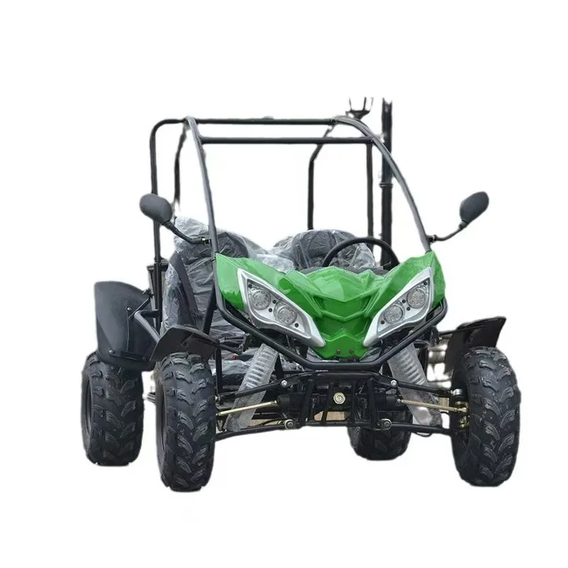 

ATV150CC Automatic 2WD 150cc Four-Wheel Off-Road Mountain Bike Steel Pipe Car Trolley for Beach Adult Two-Seater Kart for Venue