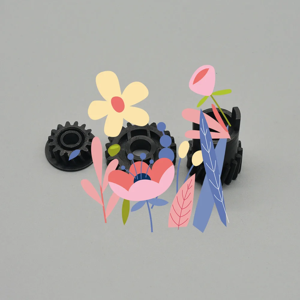 

5 компл. 007K98680 007K98681 007K98682 Приводная шестерня фьюзера для XEROX V80 V180 V2100 V3100/ Versant 80 180 2100 3100