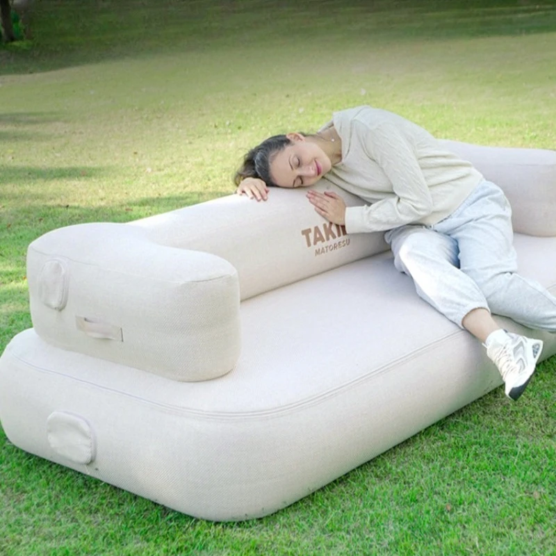 Lazyman's Inflatable Dual-purpose Sleeping Camping Picnic Inflatable Portable Model Outdoor Furniture Opblaasbaar ZYCQSF