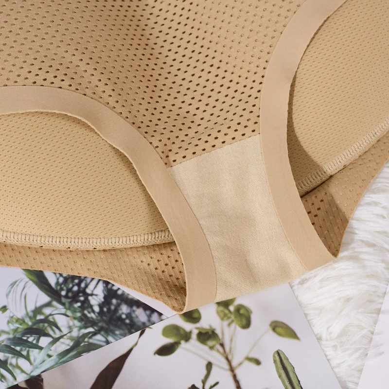 المرأة مبطن سراويل داخلية سلس بعقب رافع الورك محسن اللباس الداخلي منصات الورك ملابس داخلية ضئيلة مثير #5