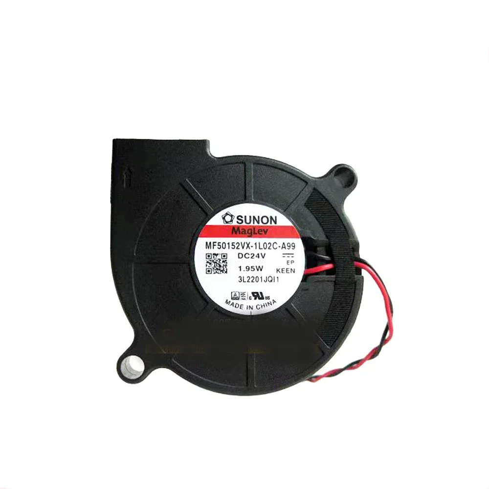 For Sunon 3D Printer Blower Fan 5015 24V 0.41A MF50152VX-1L02C-A99 DC Cooling Turbo Fan 5015S For Voron Stealthburner