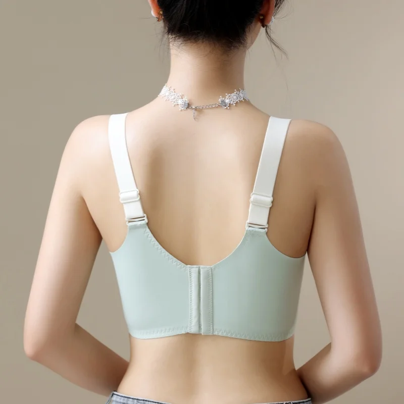 Womens Lace Bras Ultra-Thin Perspective Bralette Bra Sexy Lingerie Tops Plus Size Cup Mom\'s underwear