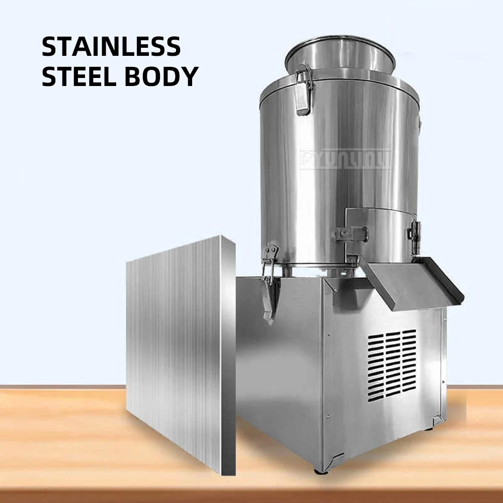 Electric Potato Peeling Machine Jujube Grape Tomatoes Peeler Food Processing Equipment for Commerical Business Use