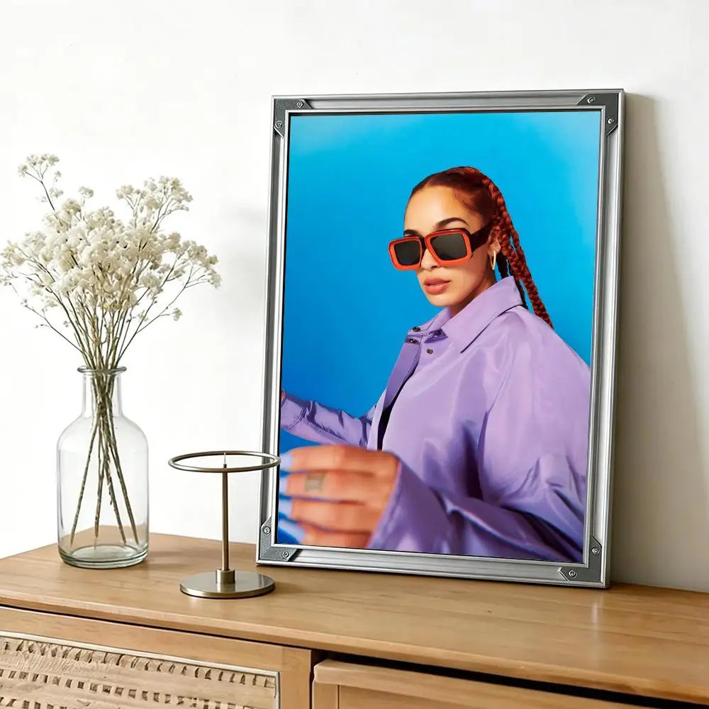 singer J-Jorja S-Smith Poster Artistic Stylish Wall Art for Home Office Bar Decor Living Ro hot  Reusable