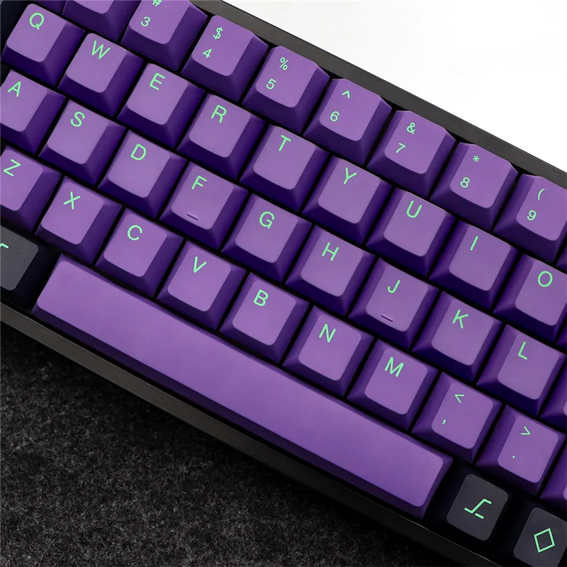 Imagem -05 - Gmk Eva Keycaps Grupo Teclado Mecânico Perfil Cereja Mecha 01 us ru kr jp Versão