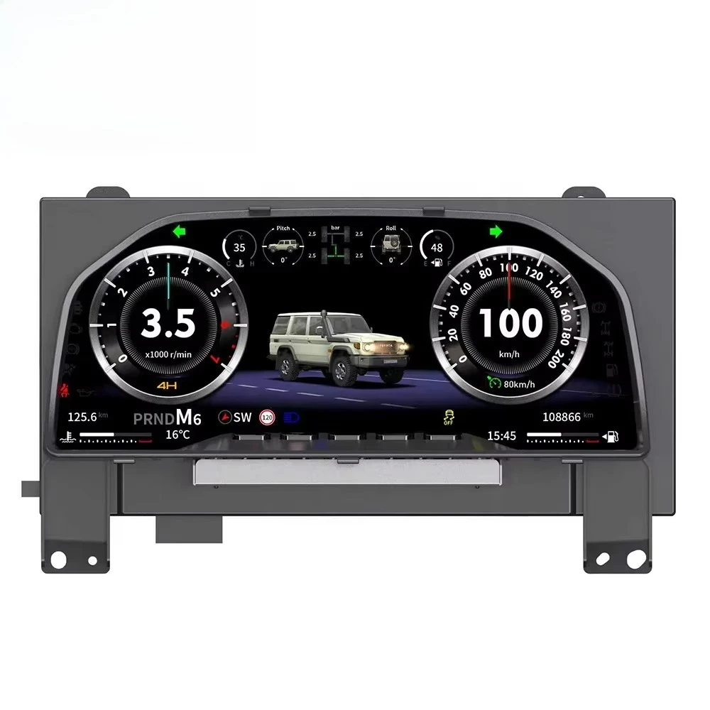 

RoadNavi Auto Digital Speedometer for LC70, LC75, LC76, LC79 2007-2024 Car Cluster Dashboard