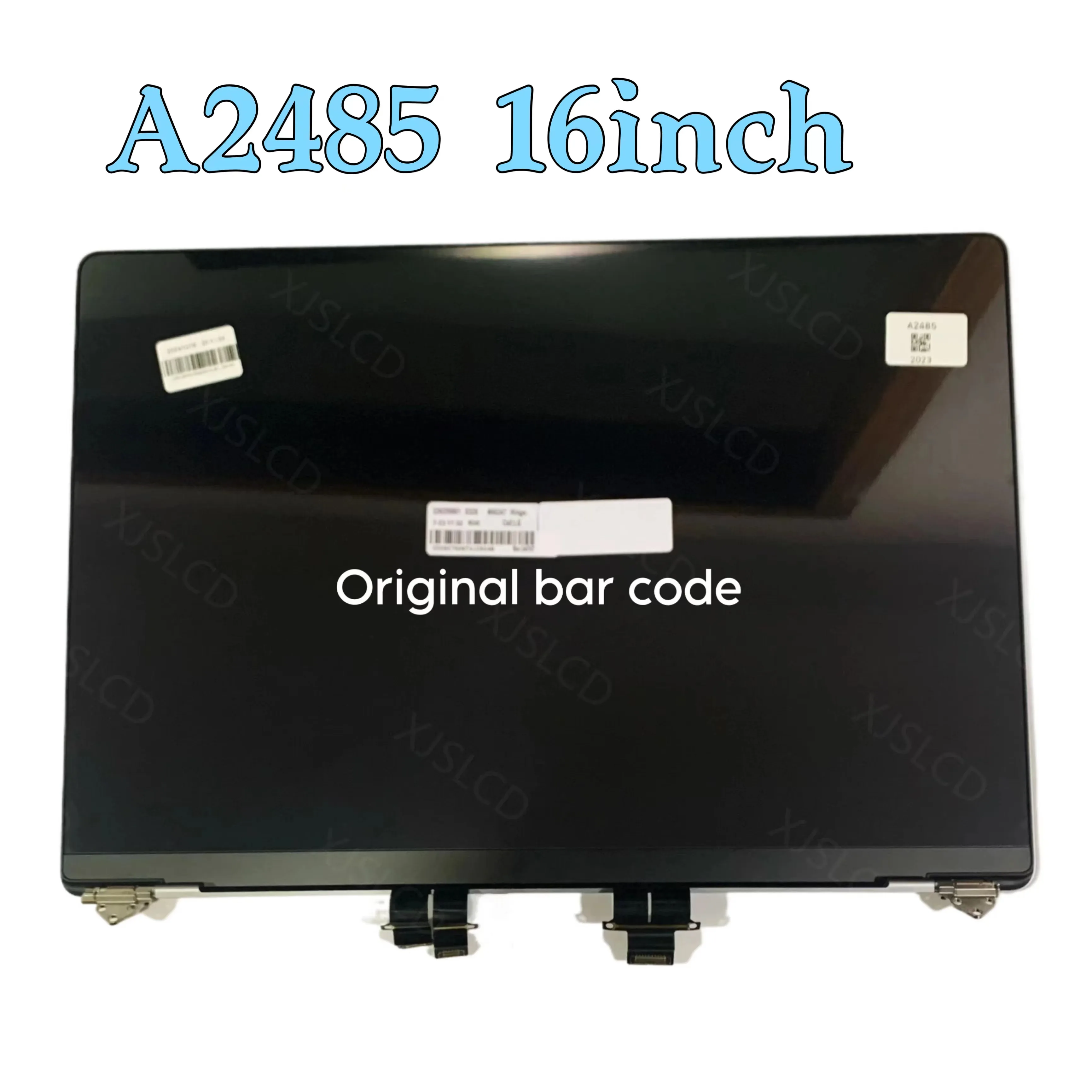 ecra lcd para macbook pro substituicao de montagem completa cinza espacial prateado a2485 m1 emc 3651 16 polegadas 2023 ano 01