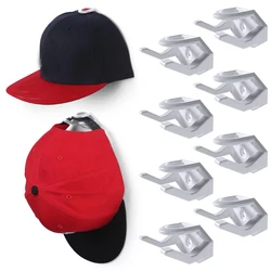 5/8pcs gancio per cappello aggiornato per parete nuovi Rack per cappelli per berretti da Baseball organizzatore per porta cappelli da Cowboy facile da installare