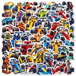 10/50Pcs Cool F1 Formula One Speed Racing Stickers Vinyl Decal DIY Laptop Guitar Luggage Bike Car Motorcycle Waterproof Sticker