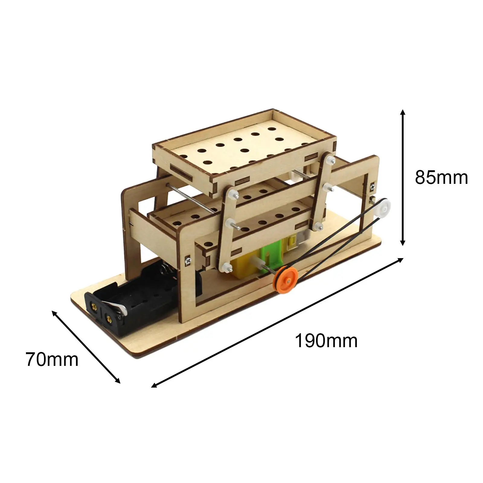 Tamis d'expérimentation scientifique en bois pour enfants, jouet d'éducation précoce, kits de construction de rêves, bricolage, puzzles 3D, artisanat