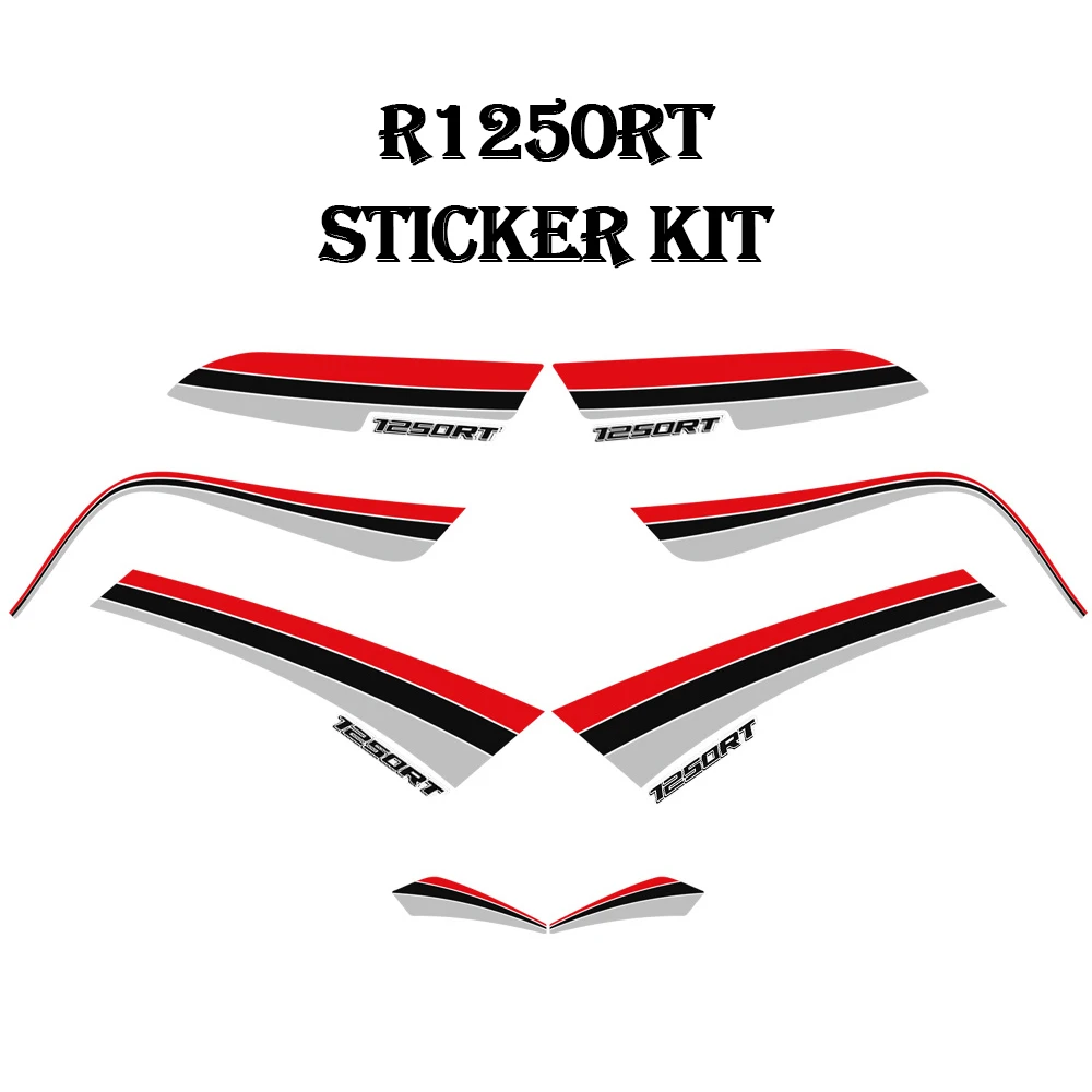 

Stickers R 1250 RT For BMW R1250RT R1250 Side Luggage Cases Trunk Knee TankPad Tank pad Protector Fairing Emblem Badge Logo