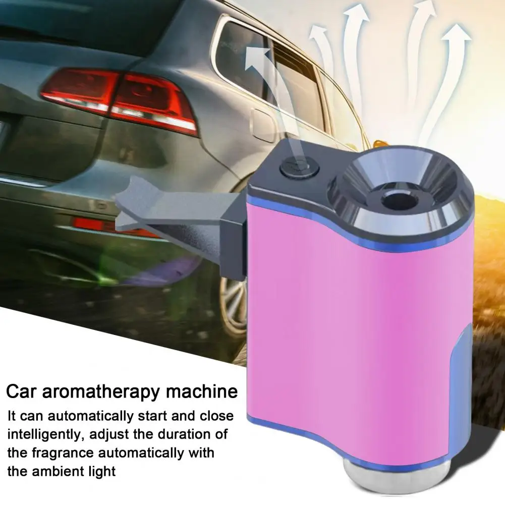 Car Air Freshener Easy Installation Car Air Freshener Intelligent Rechargeable Car Diffuser with Auto On/off Feature for Vehicle