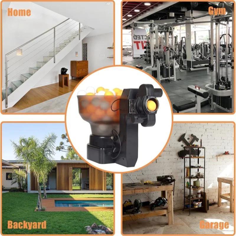 Table Tennis Robot Ping Pong Ball Machine Trainer Outdoor Fitness Equipment Training Sports Equipment