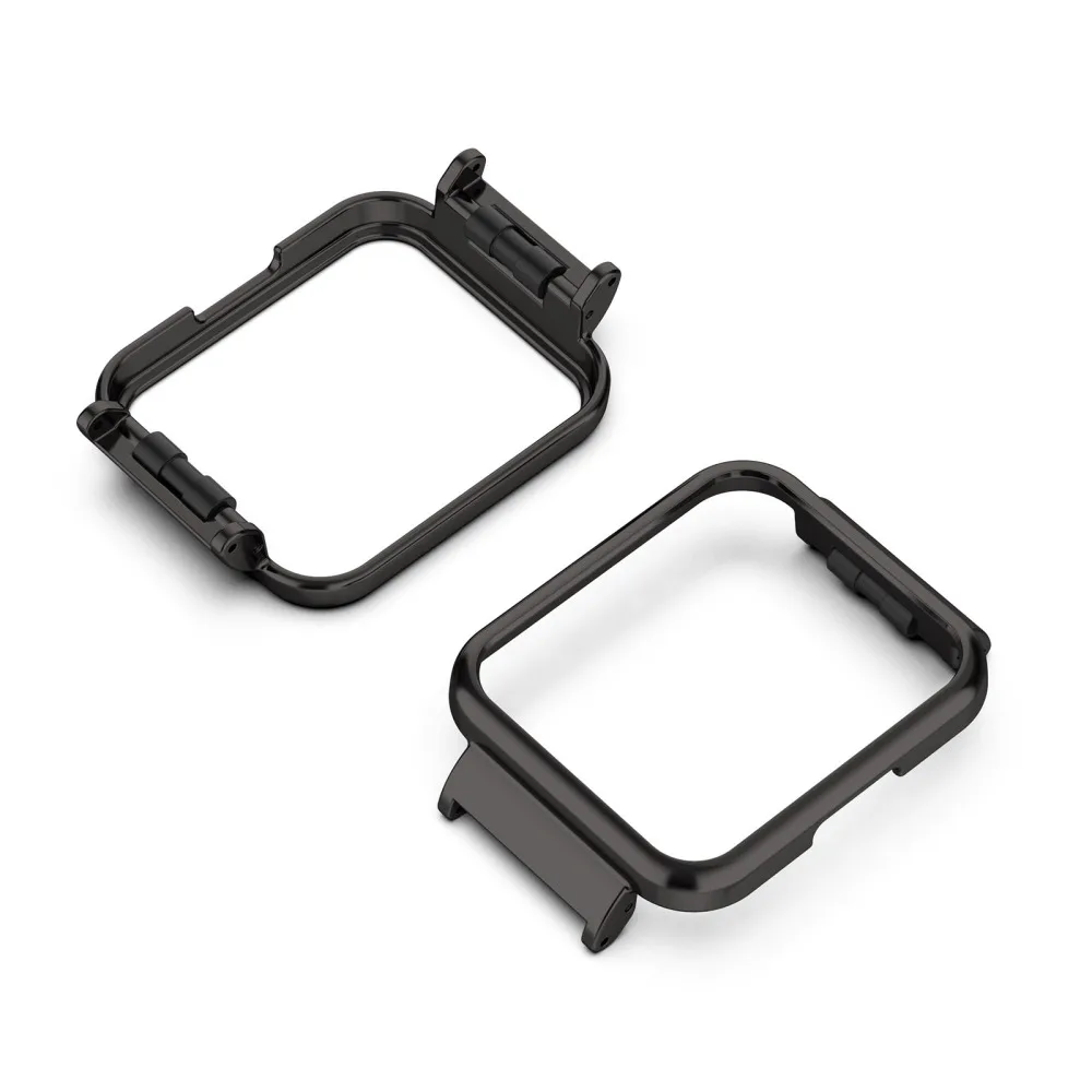 1 قطعة العلامة التجارية الجديدة إطار ساعة معدنية قذيفة خاصة ل Mi الأحمر mi watch2 لايت المناسب ل 20 مللي متر عرض حزام