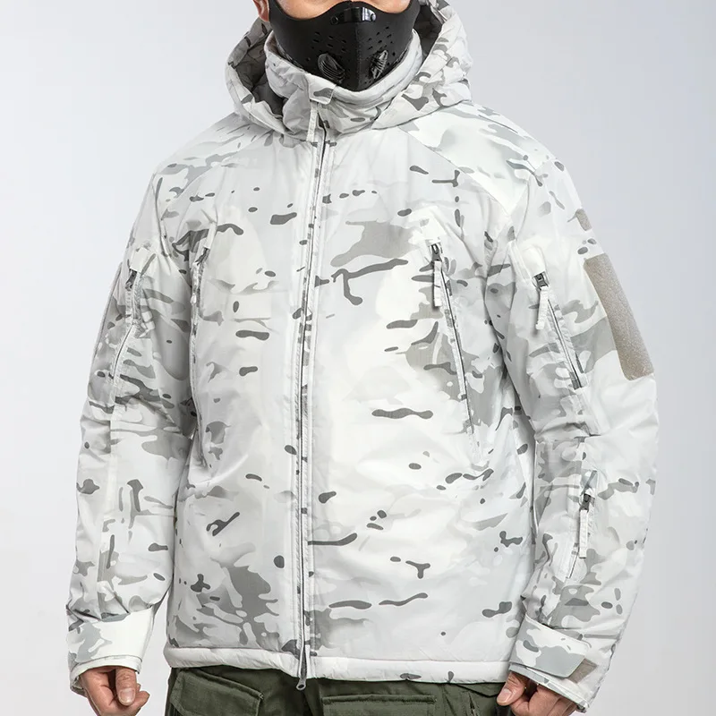 Tactical Jackets for Men Winter Warm Waterproof Wind-resistant Jacket Hiking Women's Coat Combat Jackets Hooded Bomber Coats