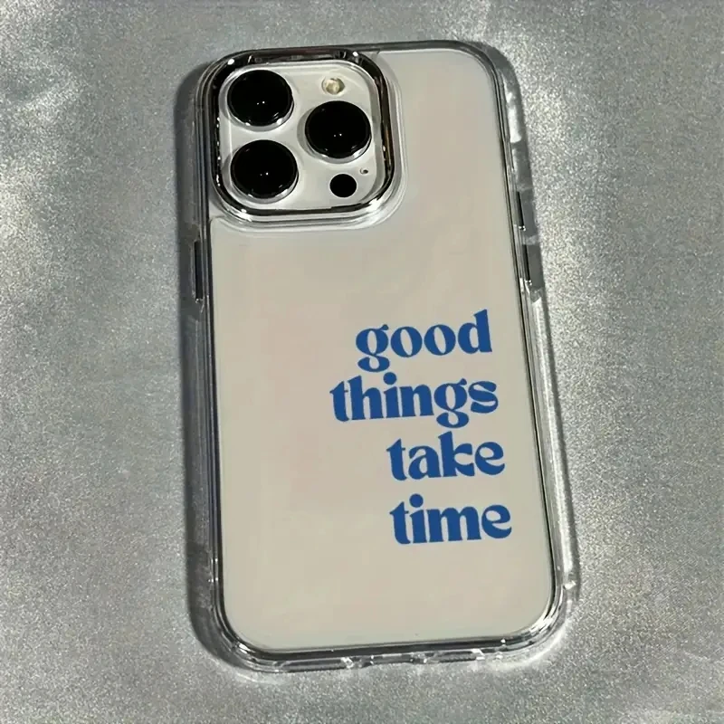 Чехол Good Things Take Time Lens Frame для iPhone 17, 16, 15, 14, 13, 12, 11 Pro Max Air XS X XR 8 7 Plus SE2, противоударный прозрачный чехол Чехол Good Things Take Time Lens Frame для iPhone 17, 16, 15, 14, 13, 12, 11 Pro Max Air XS X XR 8 7 Plus SE2, противоударный прозрачный чехол