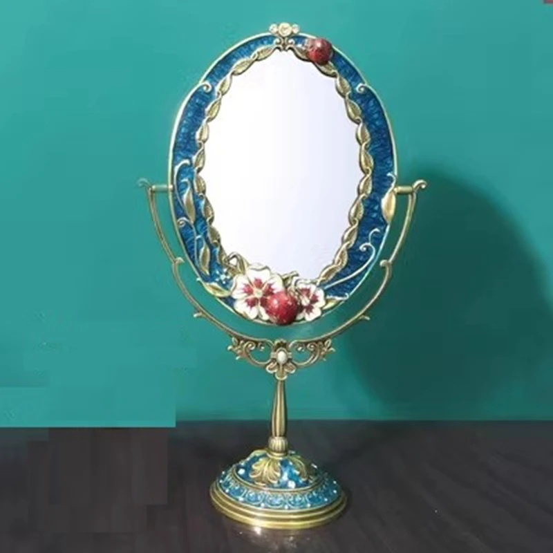 

Europ Creative Single Face Desktop Makeup Mirror Decorative Vanity Mirrors For Room Decoration 334D