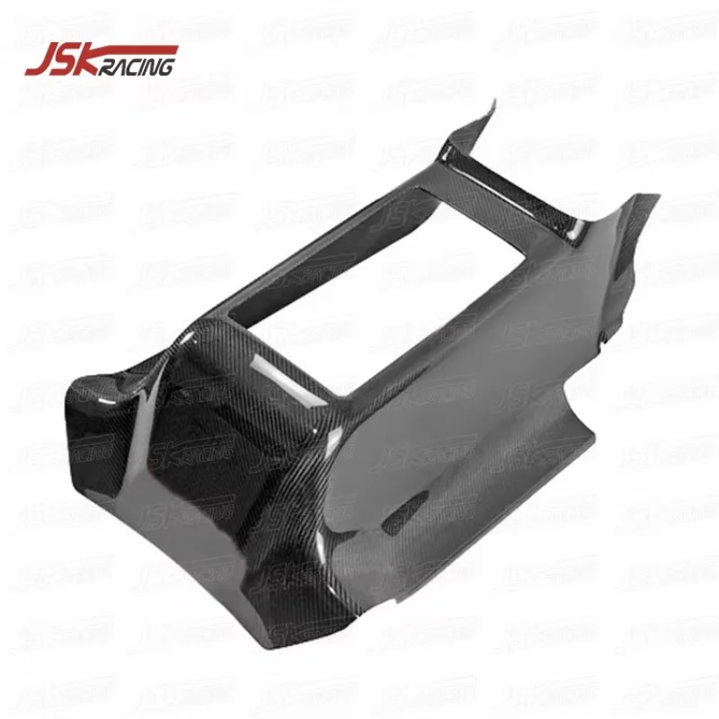 CARBON FIBER REAR CENTER CONSOLE UP TRIM FOR 2008-2011 NISSAN R35 GTR