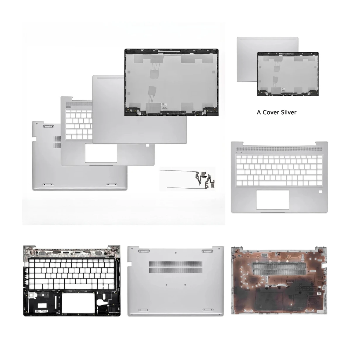 NEW Suitable For ProBook 440 G7 445 G7 Laptop LCD Back Cover Palmrest Cover Bottom Case Accessories Hinges Laptop casing Parts
