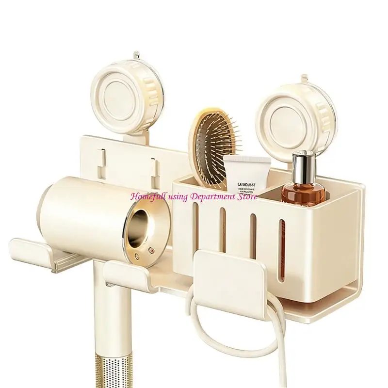 Multipurpose Bathroom Wall Mount Organizers Bathroom Straightener Storage Rack