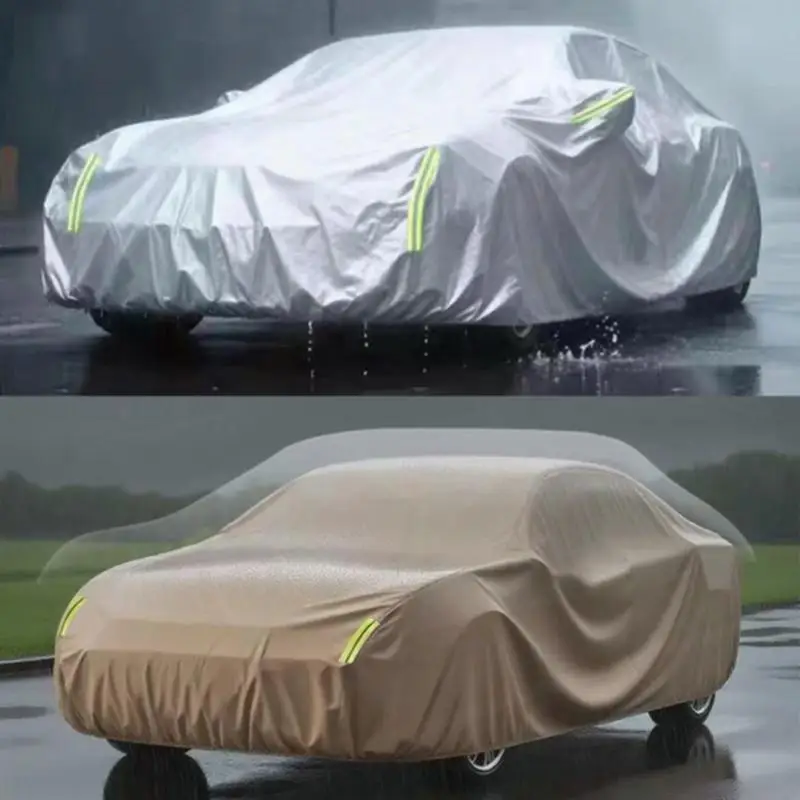 للحماية في الهواء الطلق غطاء الثلج مقاوم للماء لتويوتا هايلكس 2015 2022 الغبار ظلة اكسسوارات أغطية السيارات #4