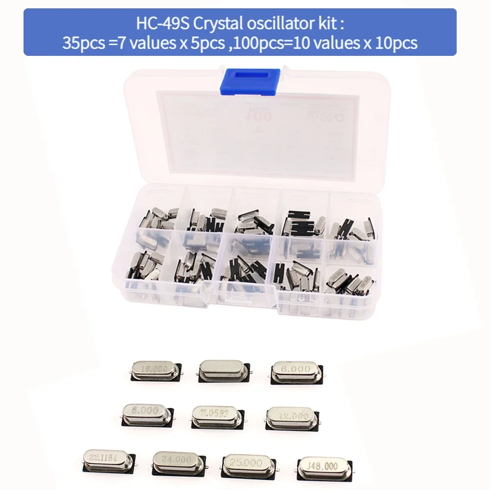 35/100PCS HC-49S Sm…