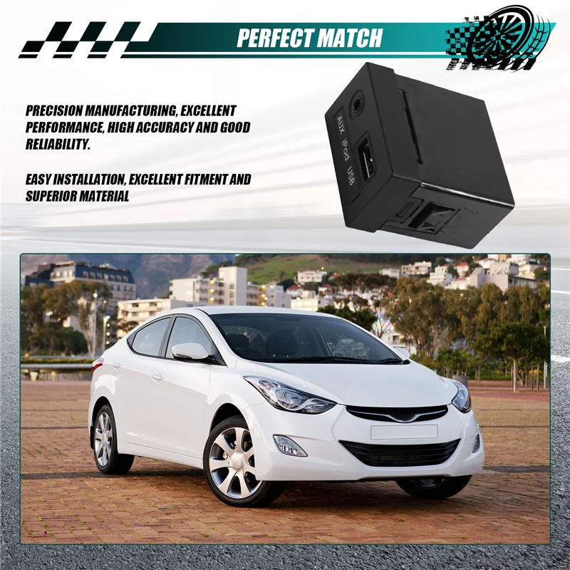 96120-3X200 961203X200 Conector auxiliar USB Ipod AUX Jack para Elantra 2011-2014