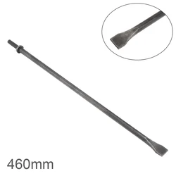 450mm Air Chisel Impact Head Hard 45# Steel Solid Long Air Chisel Impact Head for Cutting / Rusting Removal