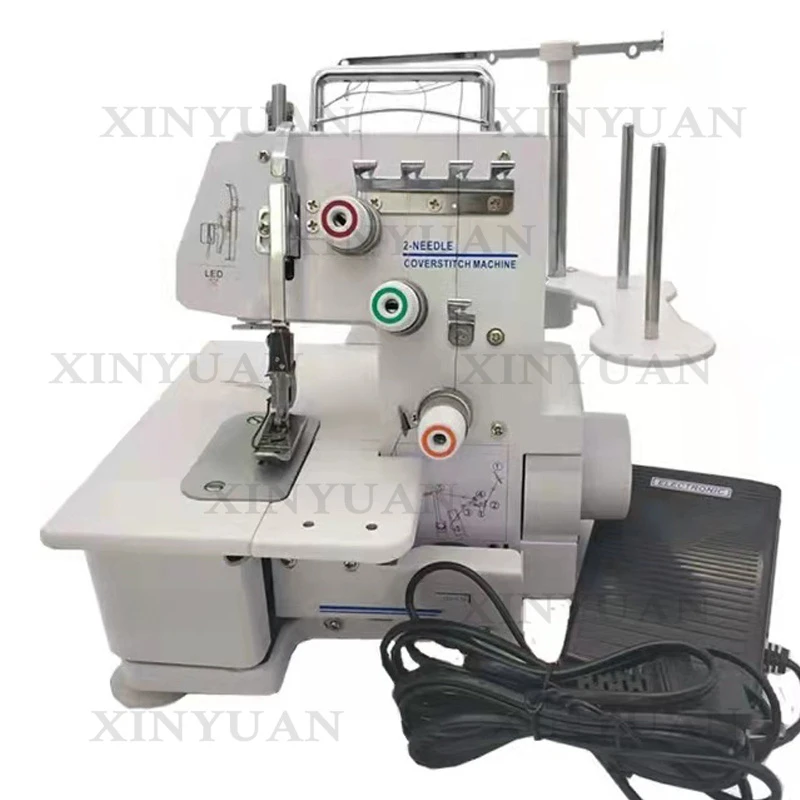 MRS323 Interlock Sewing Machine, Mini & Industrial Mechanical Models for Household and Professional Use