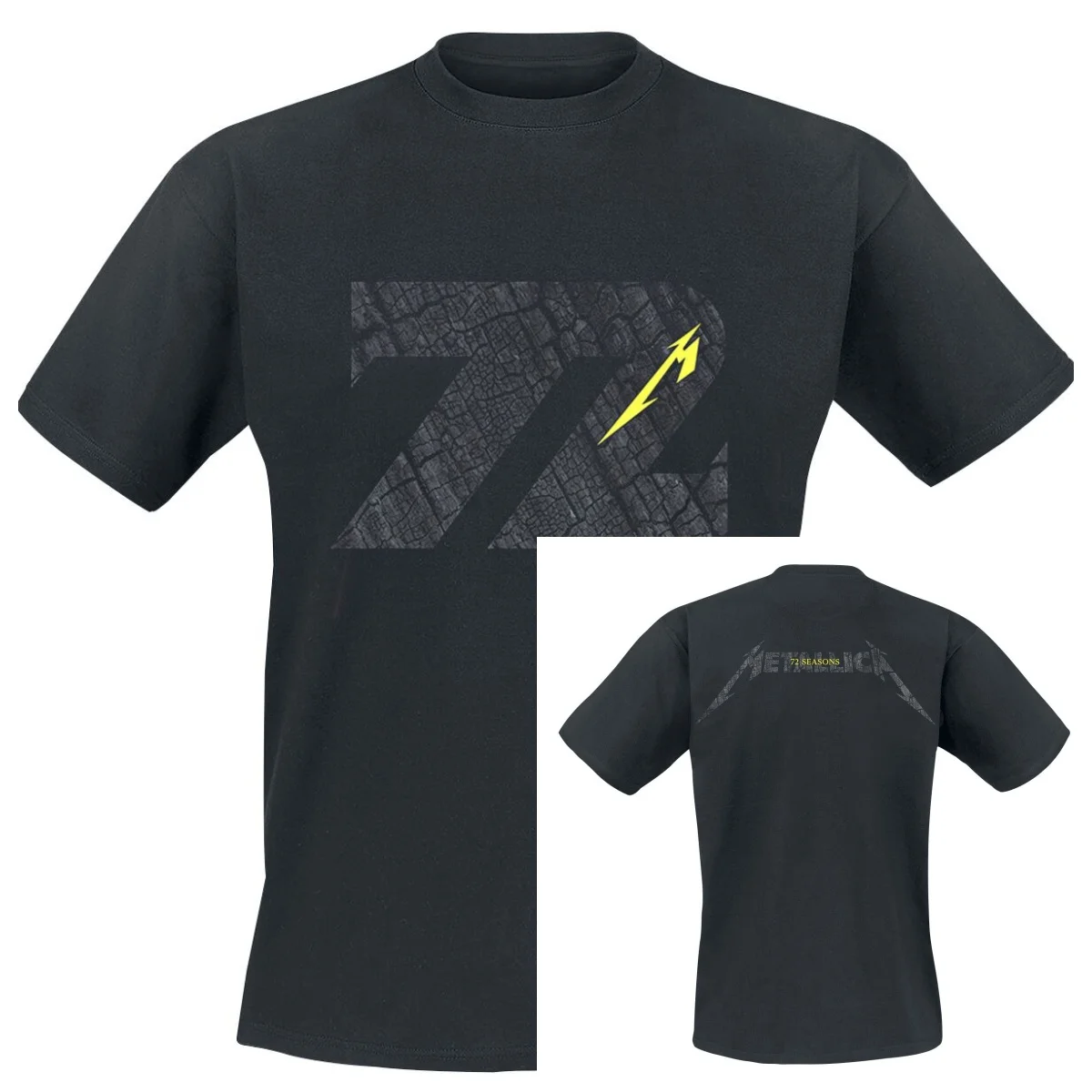 Heißes Sommer-Metallica-Grafik-Baumwoll-Band-T-Shirt, Unisex, Kurzarm, Modemarke, Luxus, Lässig, Vintage-T-Shirts – Detail 3