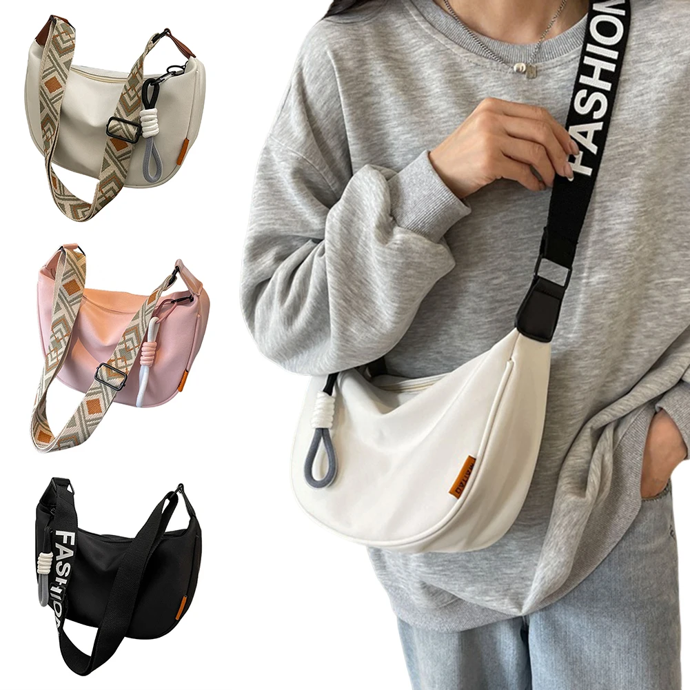 

Fashion Large Capacity Handbag,Women Shoulder Bags,Casual Broadbandcrossbody Bag,Female Messenger Bag For Daily Commuting