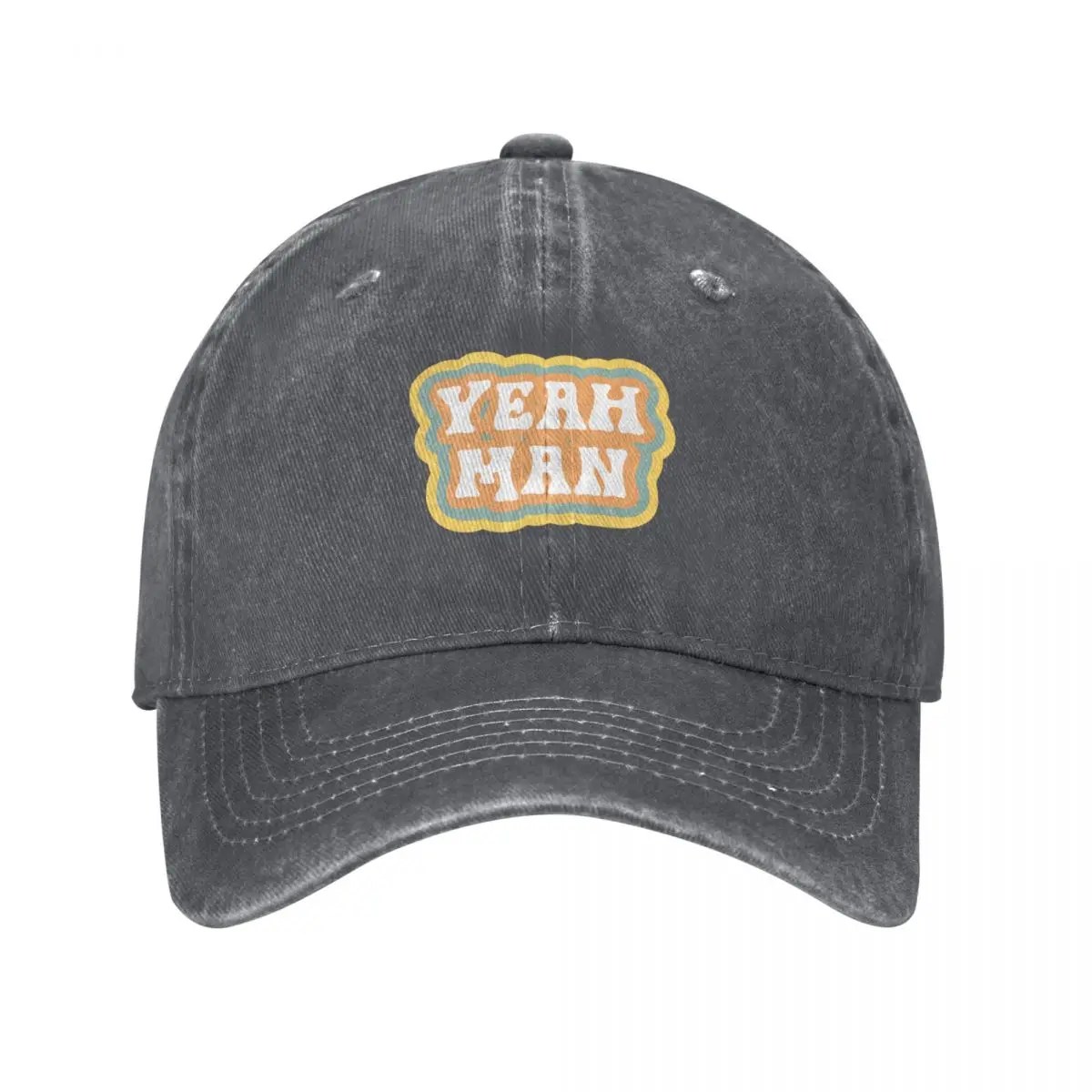 Yeah Man Baseball Cap Beach Outing Hip Hop For Girls Men's