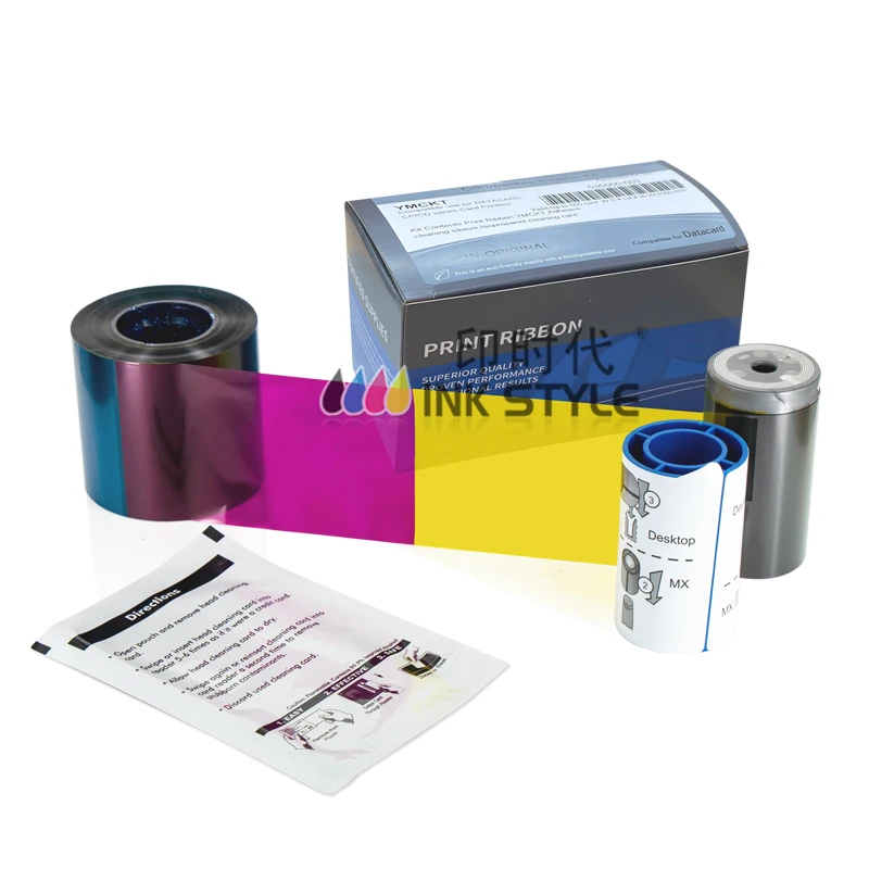 for Datacard SP35 SP55 SD260 SD360 SD460 Card Printer 534000-003 YMCKT Color Ribbon - 500prints