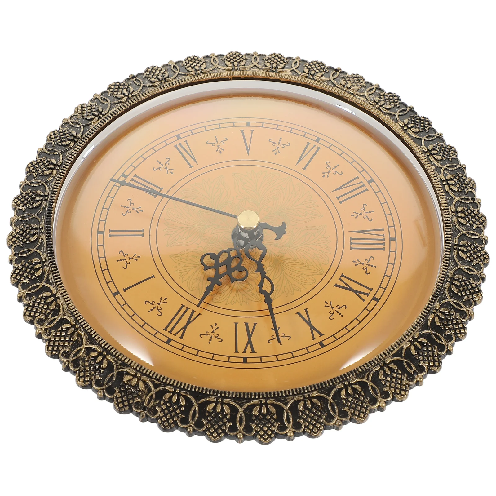 

Quartz Round Clock Insert Roman Number DIY Inlaid Clock Head Replacement for Crafts and Repair Miniature Clocks for Crafts