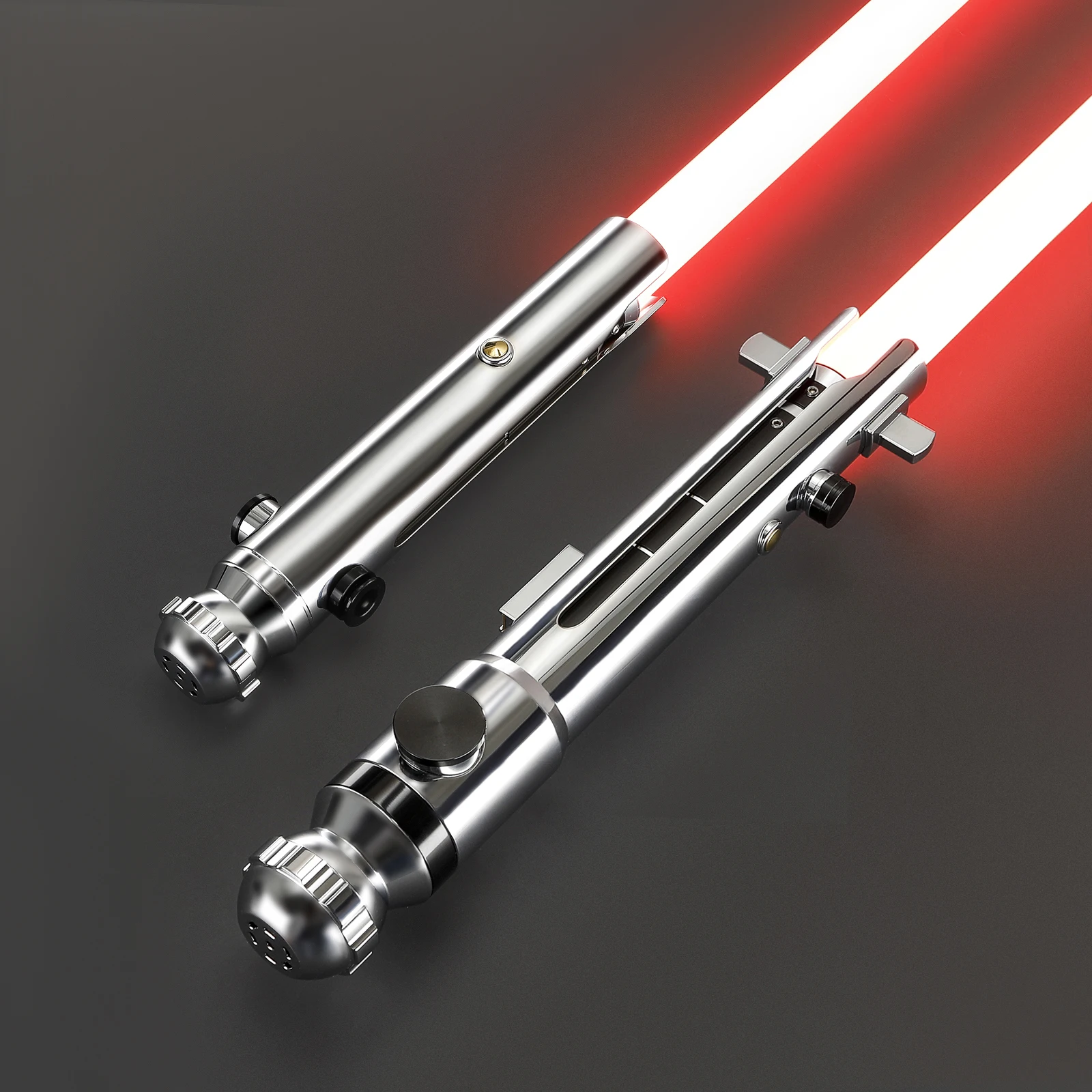Sable de luz Xenopixel Ahsoka, espada láser Jedi Neopixel con mango metálico, espada láser para cosplay, juguete luminoso para duelo pesado