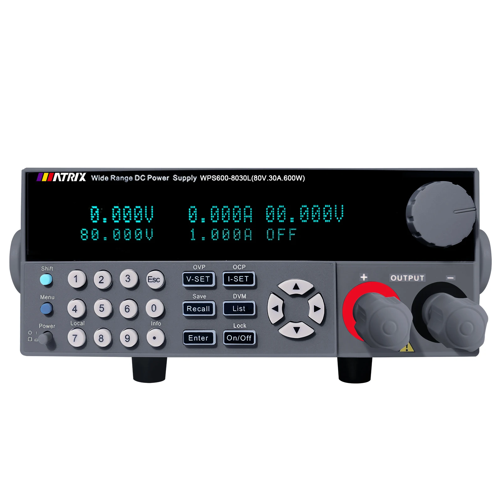 

600w 80v 30a high precision programmable DC linear power supply for laboratory and factory use