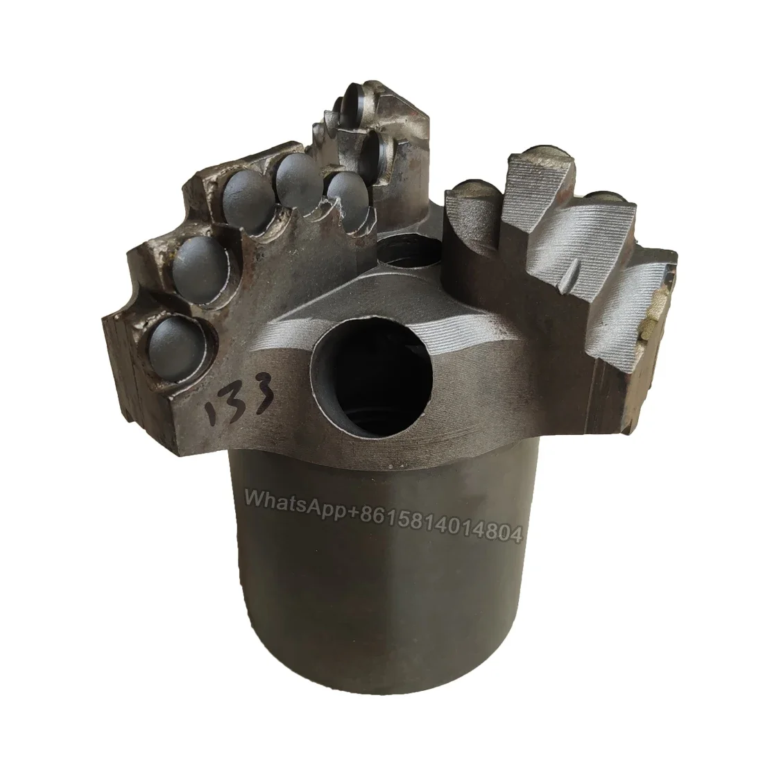 

New type three-wing PDC composite chip diamond high-low tooth bit/well drilling exploration rock drill bit Concrete drill bit