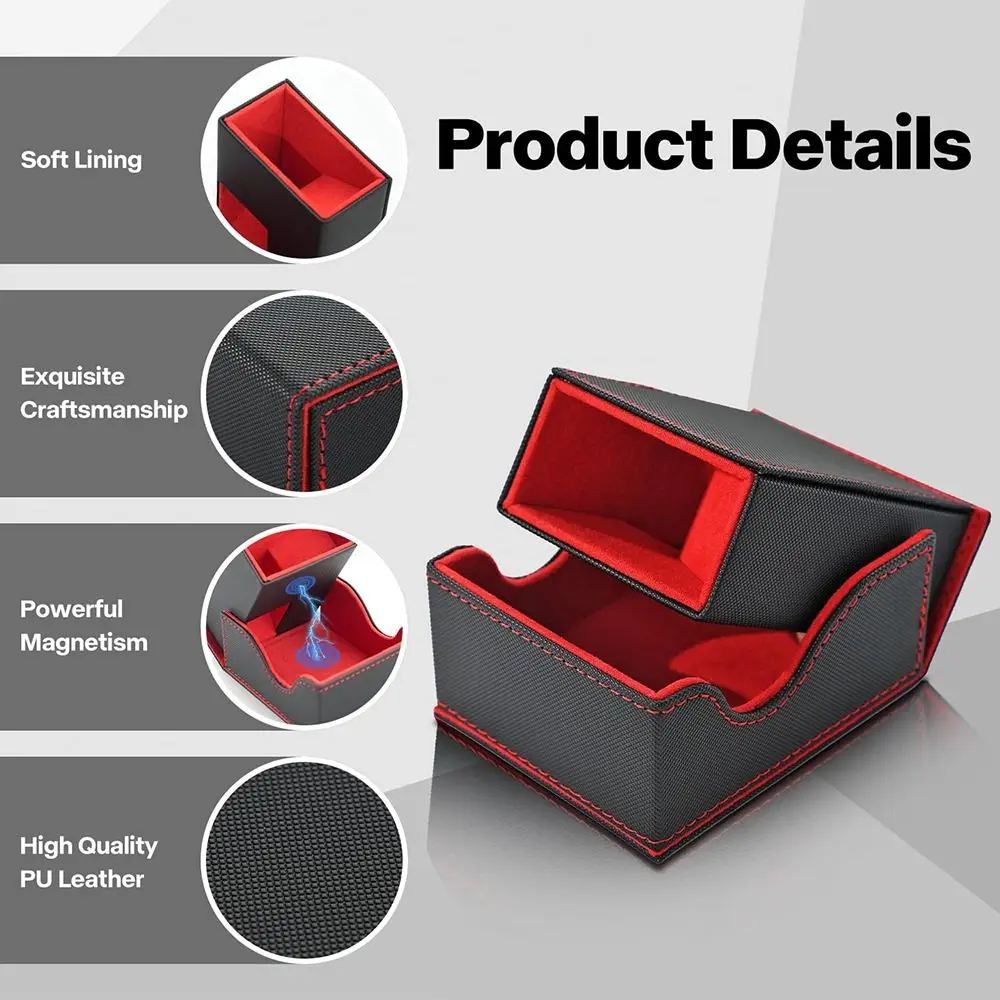 ポータブル折りたたみ式ダイスローラータワー、バッグ付き、PUレザーダイストレイ、便利な特別設計のダイスボックス、RPGテーブルトップゲーム用