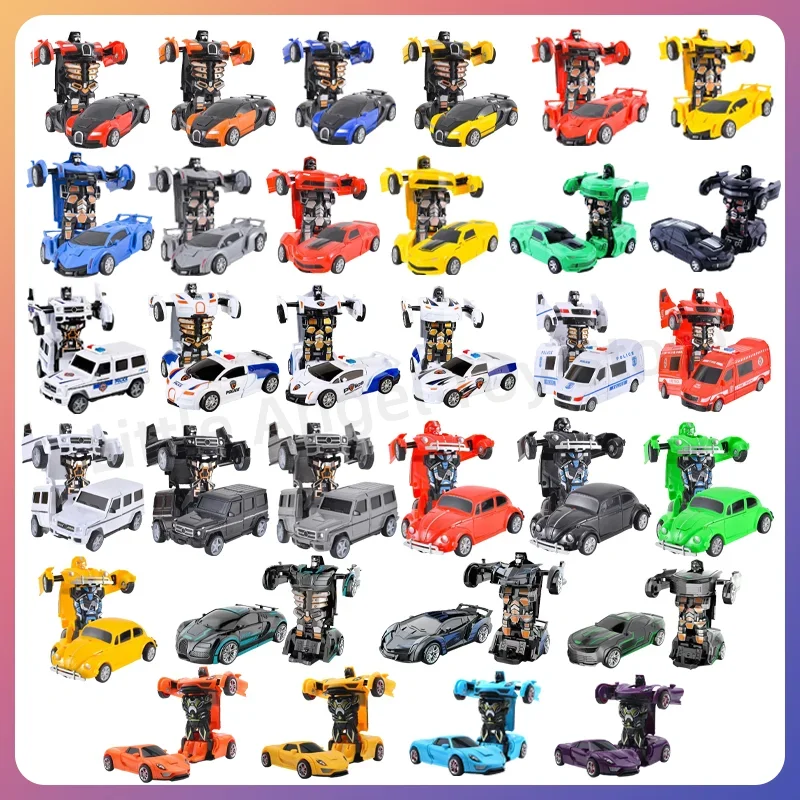 

Transforming Inertial Car with Collision Technology: Autobot Robot Car for Boys