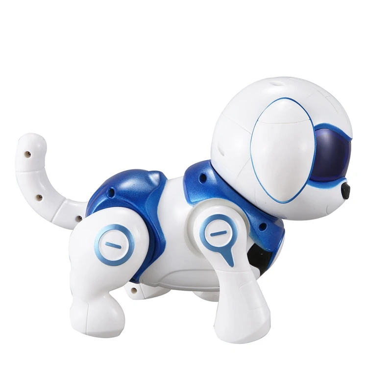 Robot pratique chien électronique jouets pour animaux de compagnie Robot sans fil chiot capteur intelligent marcher parlant à distance chien Robot jouet pour animaux de compagnie pour enfants Bo