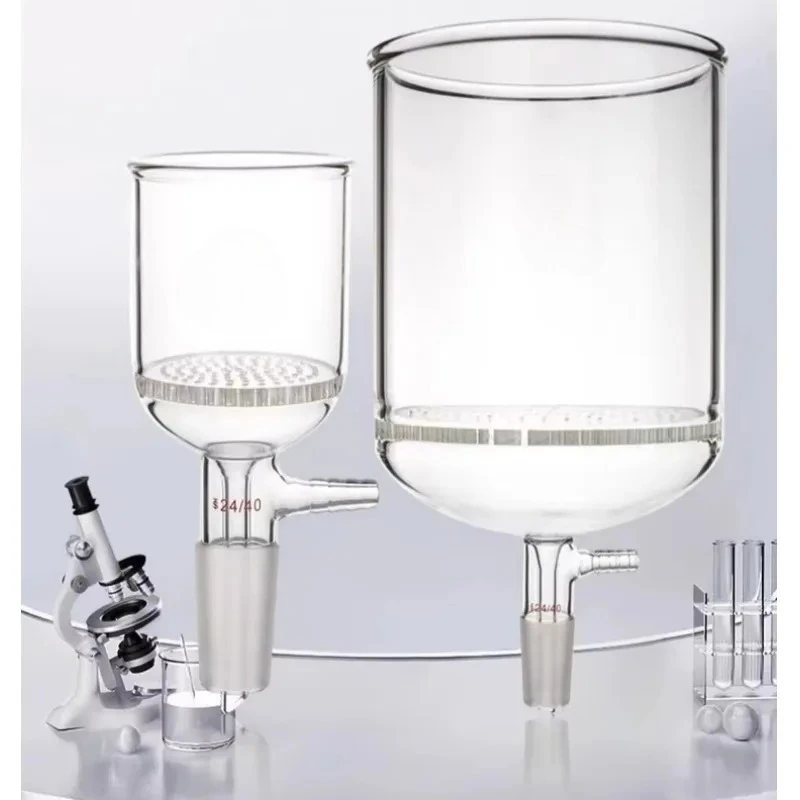 

【From China】High Quality Buchner Filter Funnels with Perforated Plate Glass Disc 15-2000mL