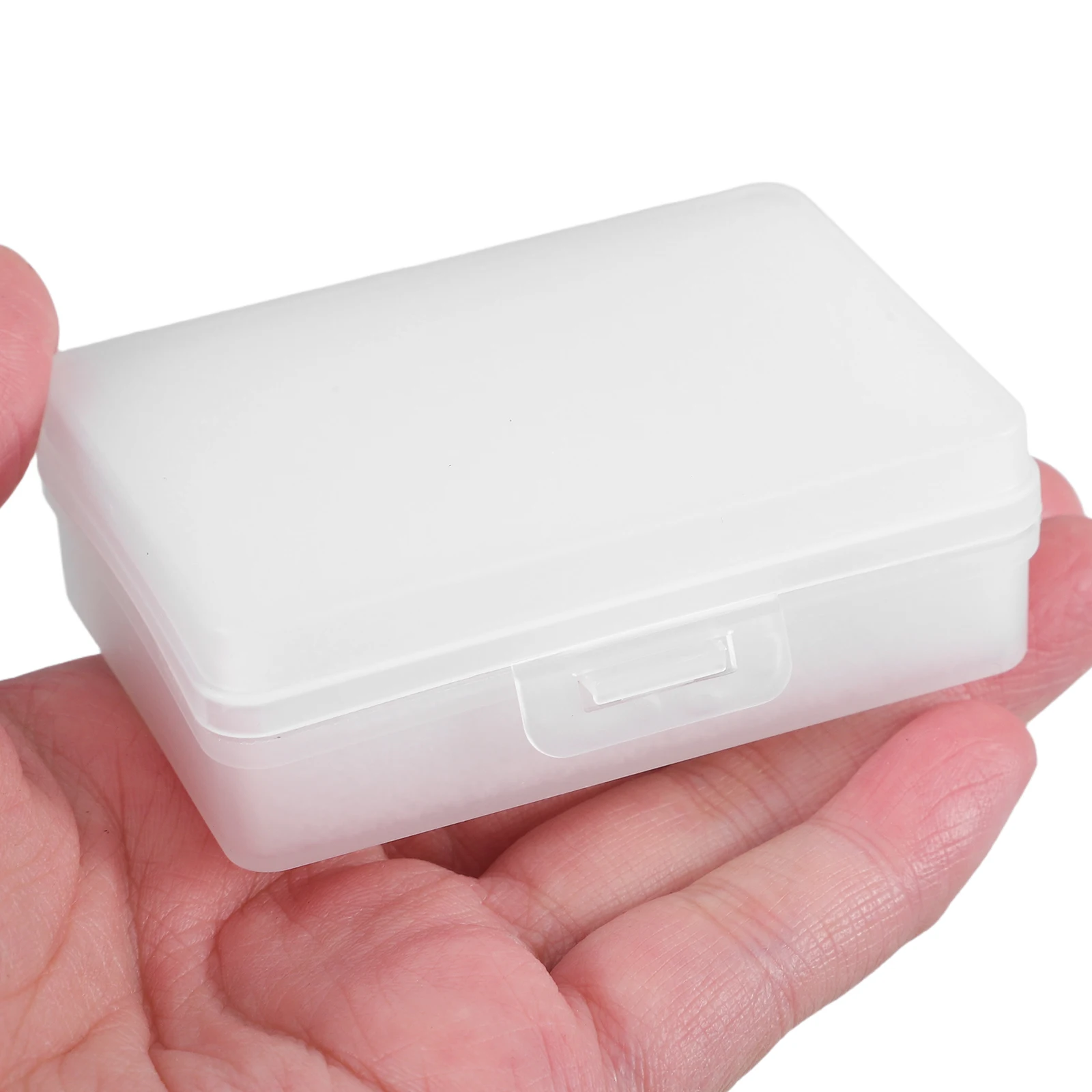 

10pcs Sponge Storage Box Multifunctional Organizer Small Plastic Container Travel Makeup Sponges Electronic Components