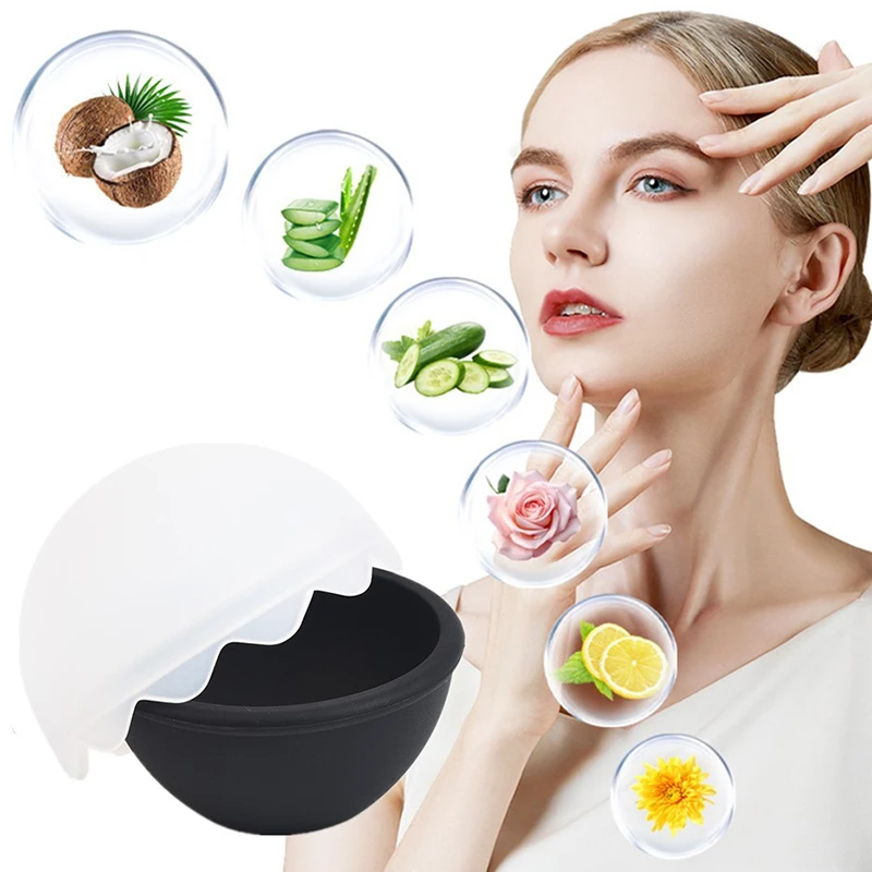 Rouleau à glace pour le visage et les yeux, beauté du visage, outils de soins de la peau, Cube de glace, moule à glace en Silicone, accessoires de beauté