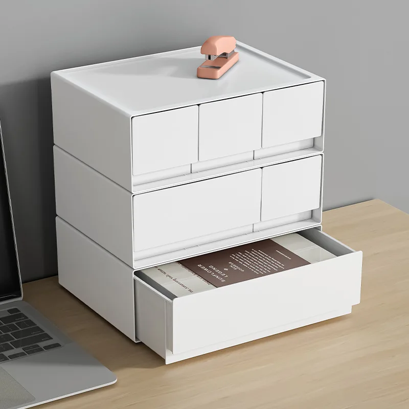 رف للعناية بالبشرة لطاولة الزينة على سطح المكتب المنزلي، صندوق تخزين لدرج فرز أحمر الشفاه للفتيات في مهجع #2