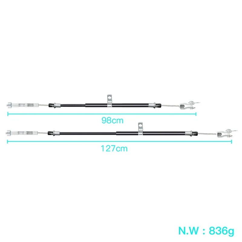 4X Brake Cable For Club Car Precedent 2008-Up,L+R Driver And Passenger Side,103528701 102557501 103528702 102557502