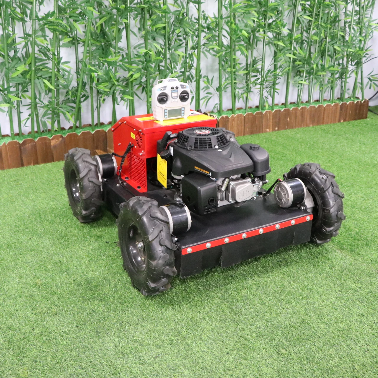 

Customized CE EPA certified 21 inch cordless lawn mower robot remote control lawn mower for lawn care