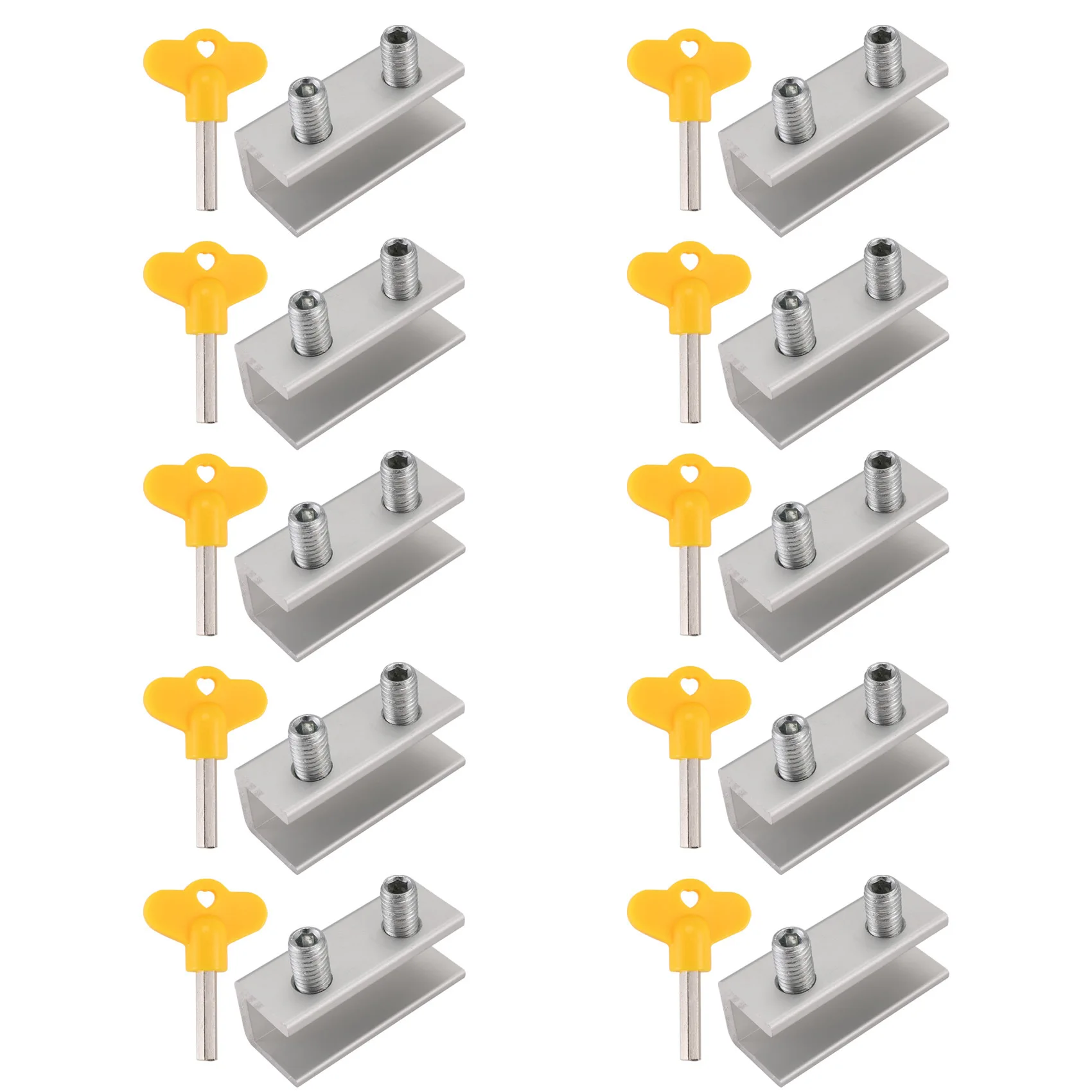 MLGB-10 Set Sliding Sash Stopper Cabinet Locks Straps Doors Security Lock Window Sliding Door Doors Lock