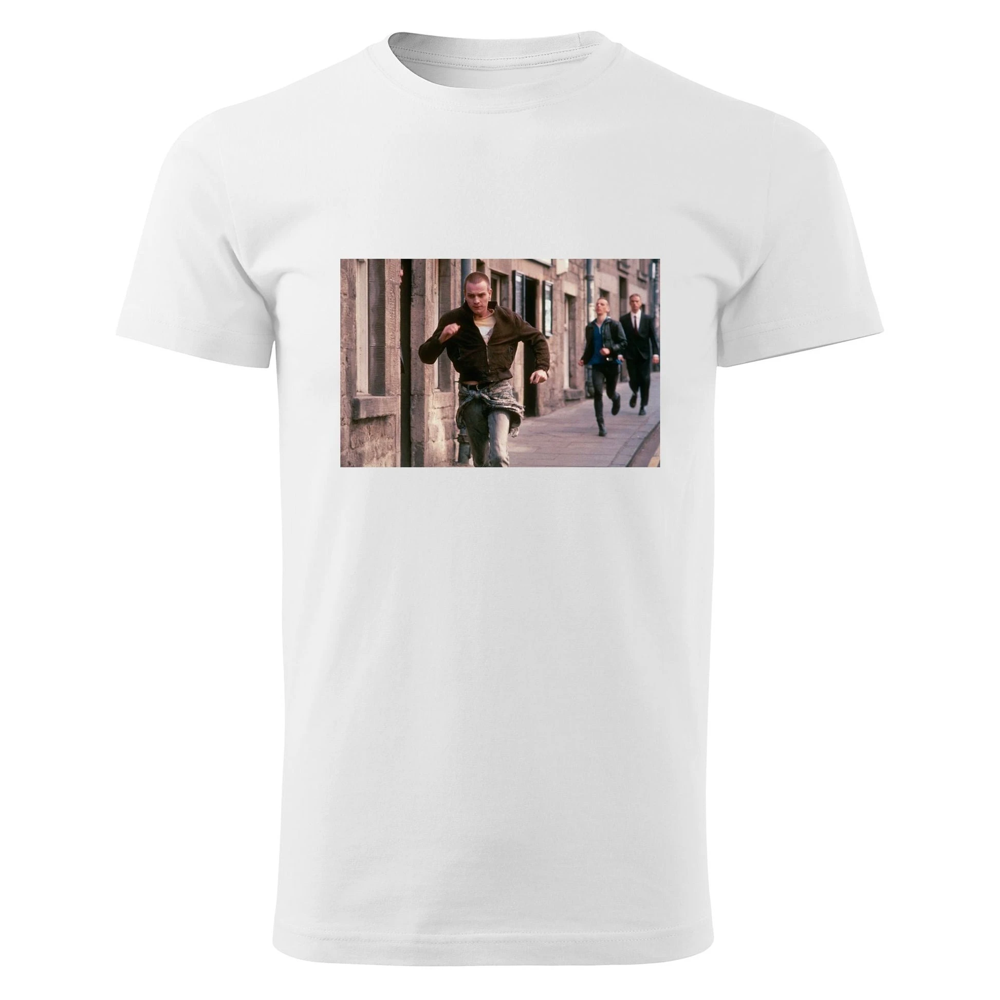 

Trainspotting Graphic Printing Summer Luxury Brand Cotton Men's and Women's T-Shirts Short Sleeves Street Fashion Trend Clothing